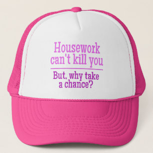 HOUSEWORK  hat