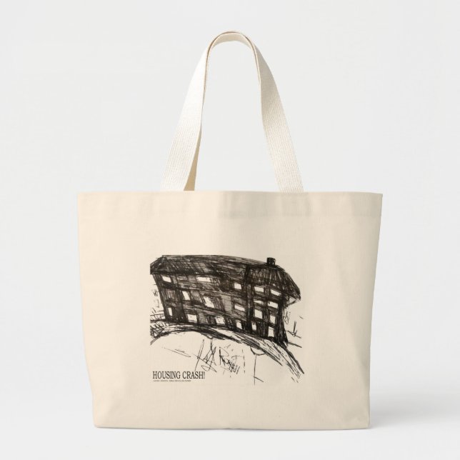 HOUSING CRASH LARGE TOTE BAG (Front)