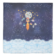 Couvre-Duvet De Literie Pour Enfants De Rocheuse À