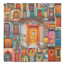 Photographie vintage unique moderne d'art de porte