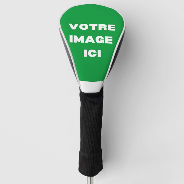 housse de golf - Votre image ici - personnalisée Golf Head Cover (Front)
