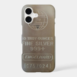 Housse de iPhone en barre d'argent Engelhard