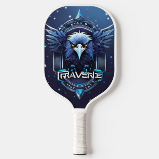 Housse de raquette de pickleball à logo d'aigle bl