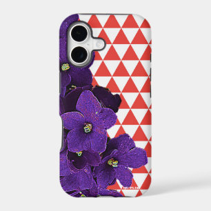 Housse de téléphone Rouge Pyramides de Violette Af