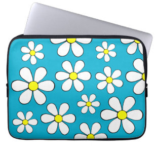 Housse d'ordinateur Daisy Flower Power