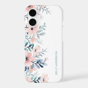 Housse d'ordinateur portable à motif floral botani