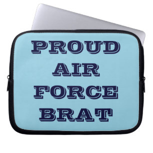 Housse d'ordinateur Proud Air Force Brat