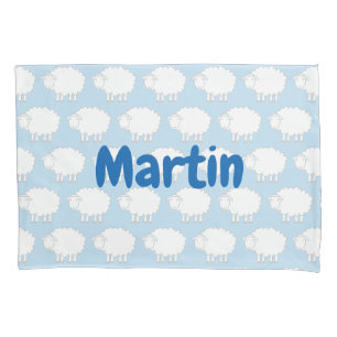 Housse d'oreiller pour enfants avec motif de mouto