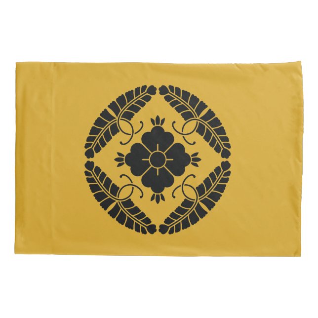 HOUSSE D'OREILLERS 八つ藤 (Dos)