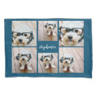 6 Photo Collage Nom Minimaliste - Peut modifier la