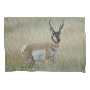 Housse D'oreillers A8 Pronghorn Antelope Big Buck