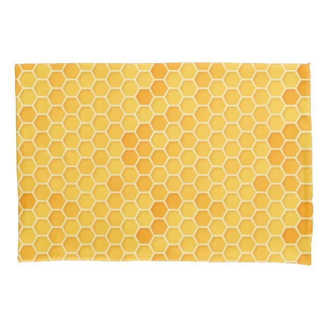 Housse D'oreillers Abeilles de miel ! Coque coussin (devant)