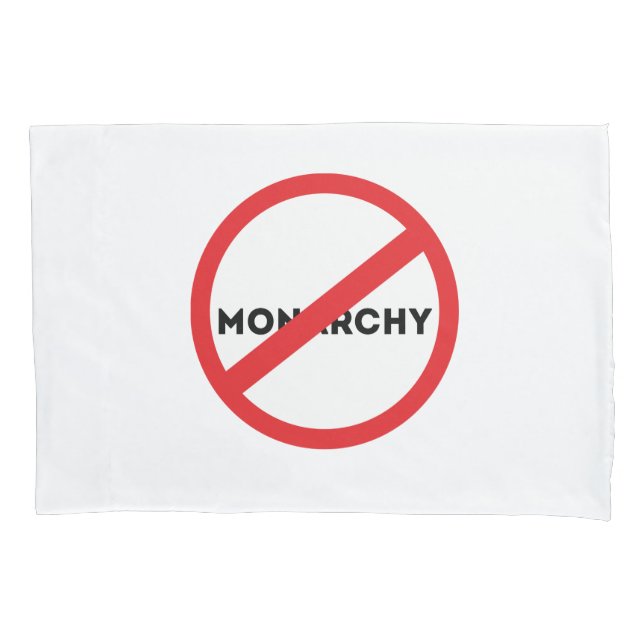 Housse D'oreillers Abolish the Monarchy (devant)