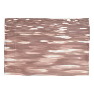 Housse D'oreillers Abstract #3: Copper Rose Gold