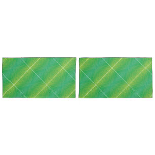 Housse D'oreillers Acceptation Motif de Shibori jaune bleu