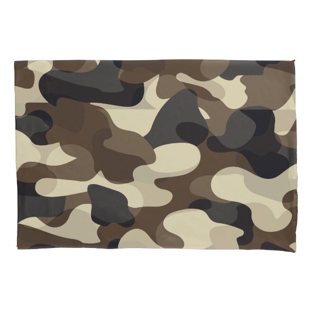 Housse D'oreillers Accessoires Camouflage (devant)