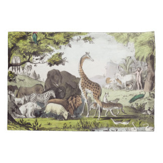 Housse D'oreillers Adam nomme les créatures