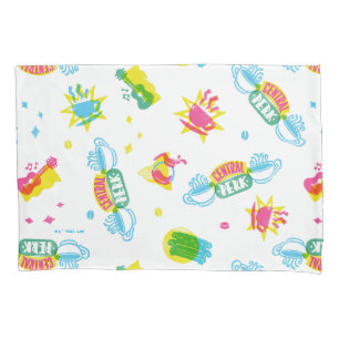 Housse D'oreillers AMIS™   Central Perk Neon Motif