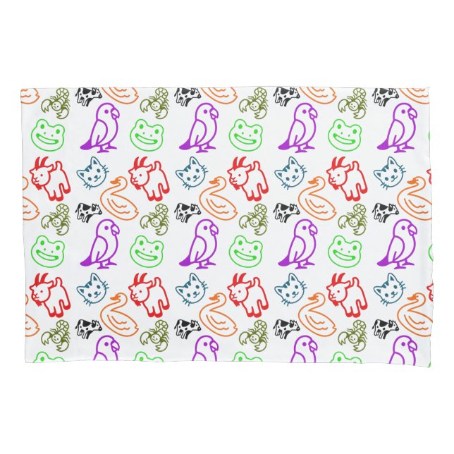Housse D'oreillers Animal Blanket (devant)