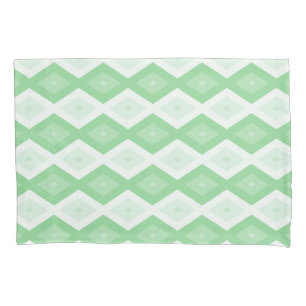 Housse D'oreillers Apple green diamond pattern
