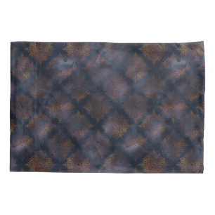Housse D'oreillers Aquarelle Patina Patina Damask Patte