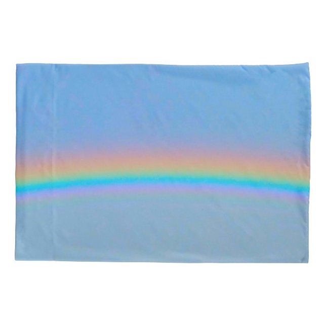 Housse D'oreillers Arc-en-ciel naturel (Dos)