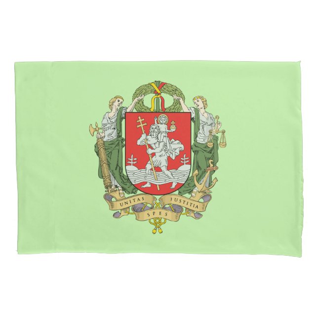 Housse D'oreillers Armoiries de Vilnius, Lituanie Pillowcase (devant)
