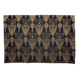 Housse D'oreillers Art Déco Black Gold : Retro.