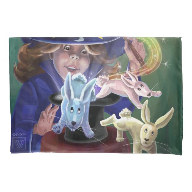 Housse D'oreillers Art magique (devant)