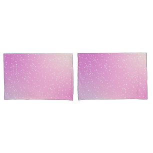 Housse D'oreillers Astrologie Pink Gradient Aura Stars Constellation