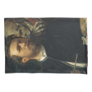 Housse D'oreillers Autoportrait avec la mort comme un violon (par Böc
