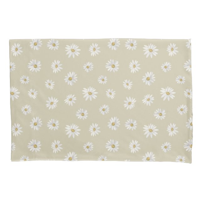 Housse D'oreillers Baies blanches - Standard d'image transparente (devant)