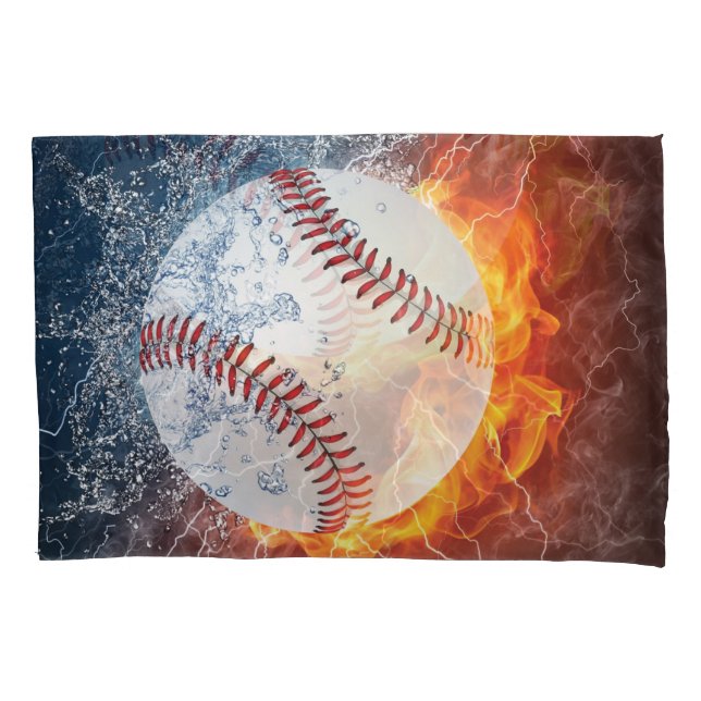 Housse D'oreillers Baseball (devant)