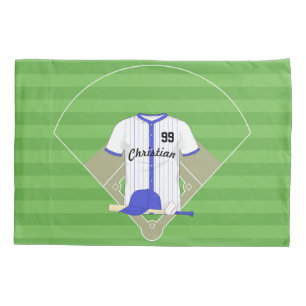Housse D'oreillers Baseball personnalisé