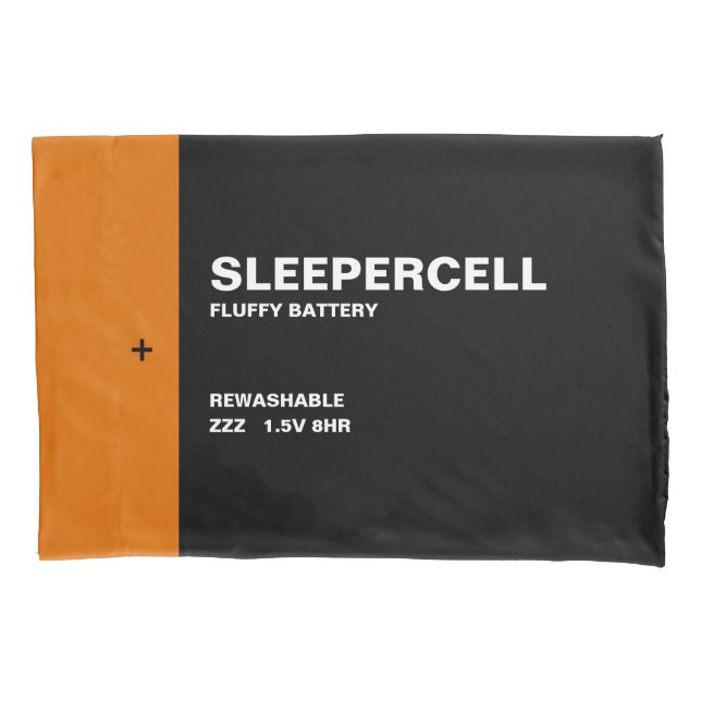 Housse D'oreillers Batterie parodique Body Pillow (devant)