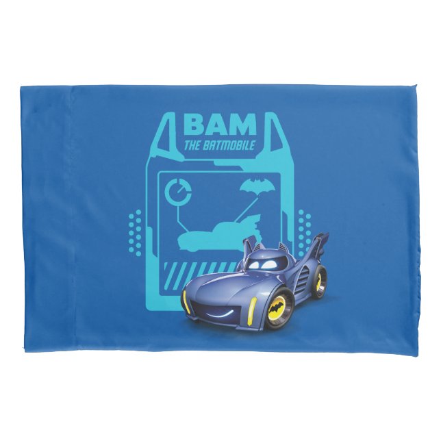 Housse D'oreillers Batwheel™ Bam - Batmobile (devant)