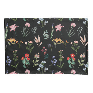 Housse D'oreillers Beau et élégant oreiller Fleur sauvage