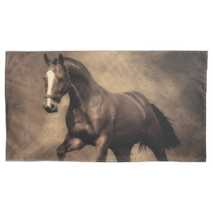 Housse D'oreillers Beautiful horse throw pillow