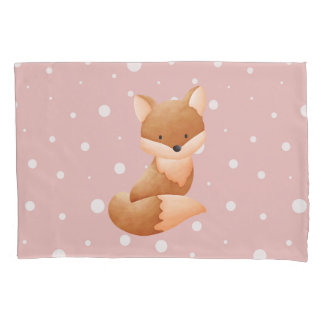 Housse D'oreillers Bébé mignon Fox été