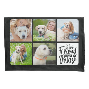 Housse D'oreillers Best Friend Has Pws Custom 5 Pet Photo Amoureux de