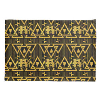 Housse D'oreillers Black Adam Lightning Bolt Motif triangulaire