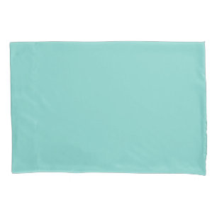 Housse D'oreillers Blanc et Turquoise
