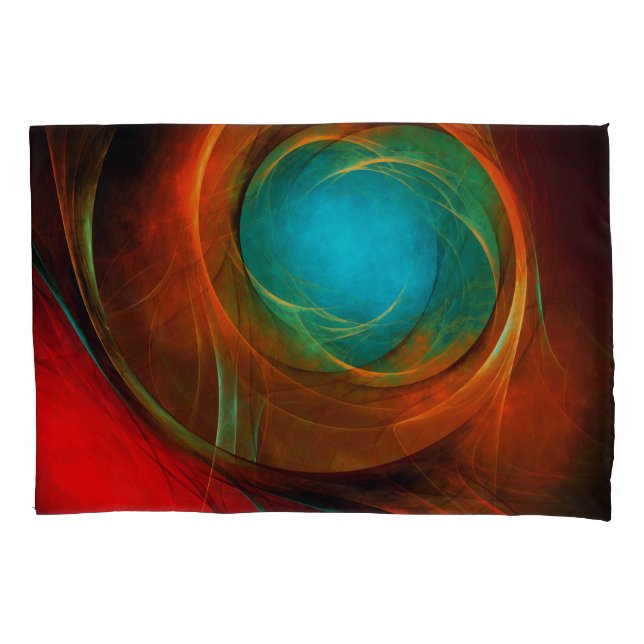 Housse D'oreillers Blue Eye Moderne Abstrait Art Cool Motif #16 (devant)