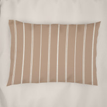 Boho chaud neutre motif rayé minimaliste beige