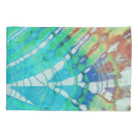 Boho Chic Vintage Brown Plage Batik Tie Dye
