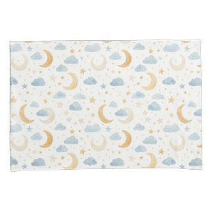 Housse D'oreillers Boho Lune Étoiles Nuage Enfants