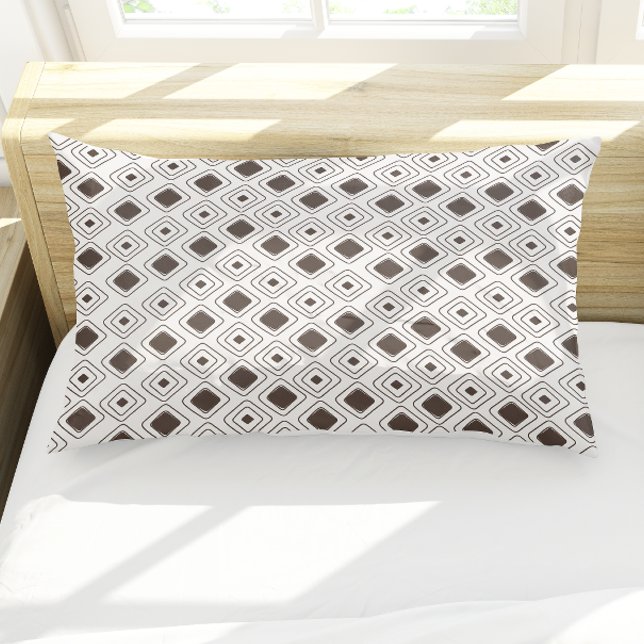 Housse D'oreillers Boho Soft Neutral Tribal Motif Aztèque géométrique (Boho Soft Neutral Tribal Geometric Aztec Pattern Pillow Case)