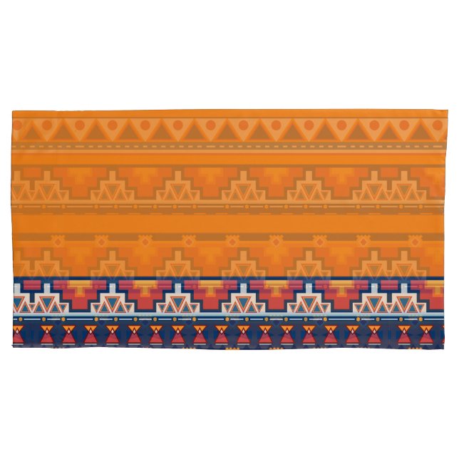 Housse D'oreillers Boho Sud-Ouest Père Noël Fe Style Désert Géométriq (devant)