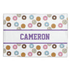 Bons colorés mignons avec nom personnalisé