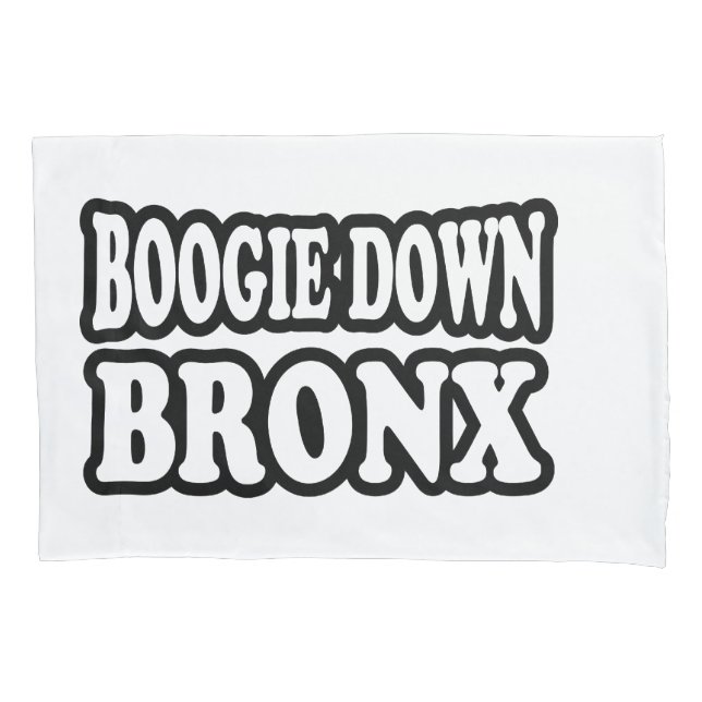 Housse D'oreillers Boogie Down Bronx, NYC (devant)